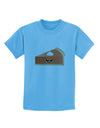 Cute Pumpkin Pie Thanksgiving Childrens T-Shirt-Childrens T-Shirt-TooLoud-Aquatic-Blue-X-Small-Davson Sales