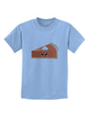 Cute Pumpkin Pie Thanksgiving Childrens T-Shirt-Childrens T-Shirt-TooLoud-Light-Blue-X-Small-Davson Sales