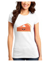 Cute Pumpkin Pie Thanksgiving Juniors T-Shirt-Womens Juniors T-Shirt-TooLoud-White-Juniors Fitted XS-Davson Sales