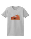 Cute Pumpkin Pie Thanksgiving Womens T-Shirt-Womens T-Shirt-TooLoud-AshGray-X-Small-Davson Sales