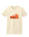 Cute Pumpkin Pie Thanksgiving Womens T-Shirt-Womens T-Shirt-TooLoud-Natural-X-Small-Davson Sales