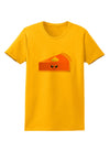 Cute Pumpkin Pie Thanksgiving Womens T-Shirt-Womens T-Shirt-TooLoud-Gold-X-Small-Davson Sales