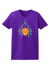 Cute Pumpkin Spider - Halloween Womens Dark T-Shirt-Womens T-Shirt-TooLoud-Purple-X-Small-Davson Sales