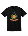 Cute Pumpkin Spider - Happy Halloween Adult Dark T-Shirt-Mens T-Shirt-TooLoud-Black-Small-Davson Sales