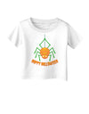 Cute Pumpkin Spider - Happy Halloween Infant T-Shirt-Infant T-Shirt-TooLoud-White-06-Months-Davson Sales