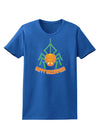 Cute Pumpkin Spider - Happy Halloween Womens Dark T-Shirt-Womens T-Shirt-TooLoud-Royal-Blue-X-Small-Davson Sales