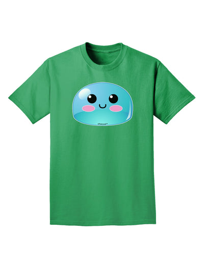 Cute RPG Slime - Blue Adult Dark T-Shirt by TooLoud-Mens T-Shirt-TooLoud-Kelly-Green-Small-Davson Sales