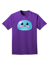 Cute RPG Slime - Blue Adult Dark T-Shirt by TooLoud-Mens T-Shirt-TooLoud-Purple-Small-Davson Sales