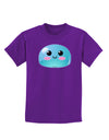 Cute RPG Slime - Blue Childrens Dark T-Shirt by TooLoud-Childrens T-Shirt-TooLoud-Purple-X-Small-Davson Sales