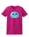 Cute RPG Slime - Blue Womens Dark T-Shirt by TooLoud-Womens T-Shirt-TooLoud-Hot-Pink-Small-Davson Sales