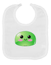 Cute RPG Slime - Green Baby Bib by TooLoud