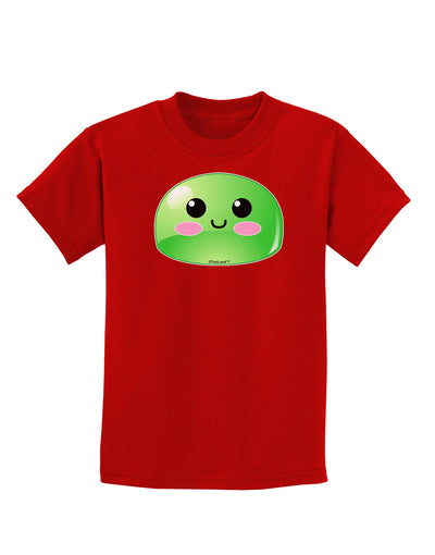 Cute RPG Slime - Green Childrens Dark T-Shirt by TooLoud-Childrens T-Shirt-TooLoud-Red-X-Small-Davson Sales