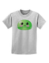 Cute RPG Slime - Green Childrens T-Shirt by TooLoud-Childrens T-Shirt-TooLoud-AshGray-X-Small-Davson Sales