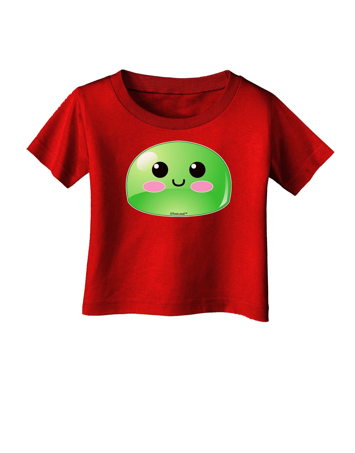 Cute RPG Slime - Green Infant T-Shirt Dark by TooLoud-Infant T-Shirt-TooLoud-Red-06-Months-Davson Sales