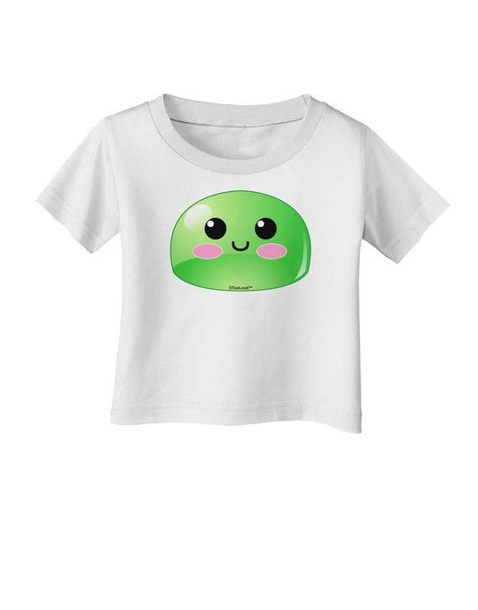 Cute RPG Slime - Green Infant T-Shirt by TooLoud-Infant T-Shirt-TooLoud-White-06-Months-Davson Sales