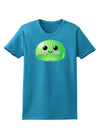 Cute RPG Slime - Green Womens Dark T-Shirt by TooLoud-Womens T-Shirt-TooLoud-Turquoise-X-Small-Davson Sales