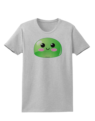 Cute RPG Slime - Green Womens T-Shirt by TooLoud-Womens T-Shirt-TooLoud-AshGray-X-Small-Davson Sales