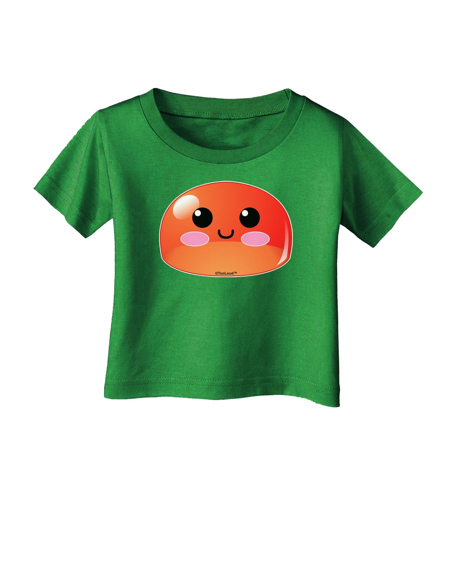 Cute RPG Slime - Red Infant T-Shirt Dark by TooLoud-Infant T-Shirt-TooLoud-Clover-Green-06-Months-Davson Sales