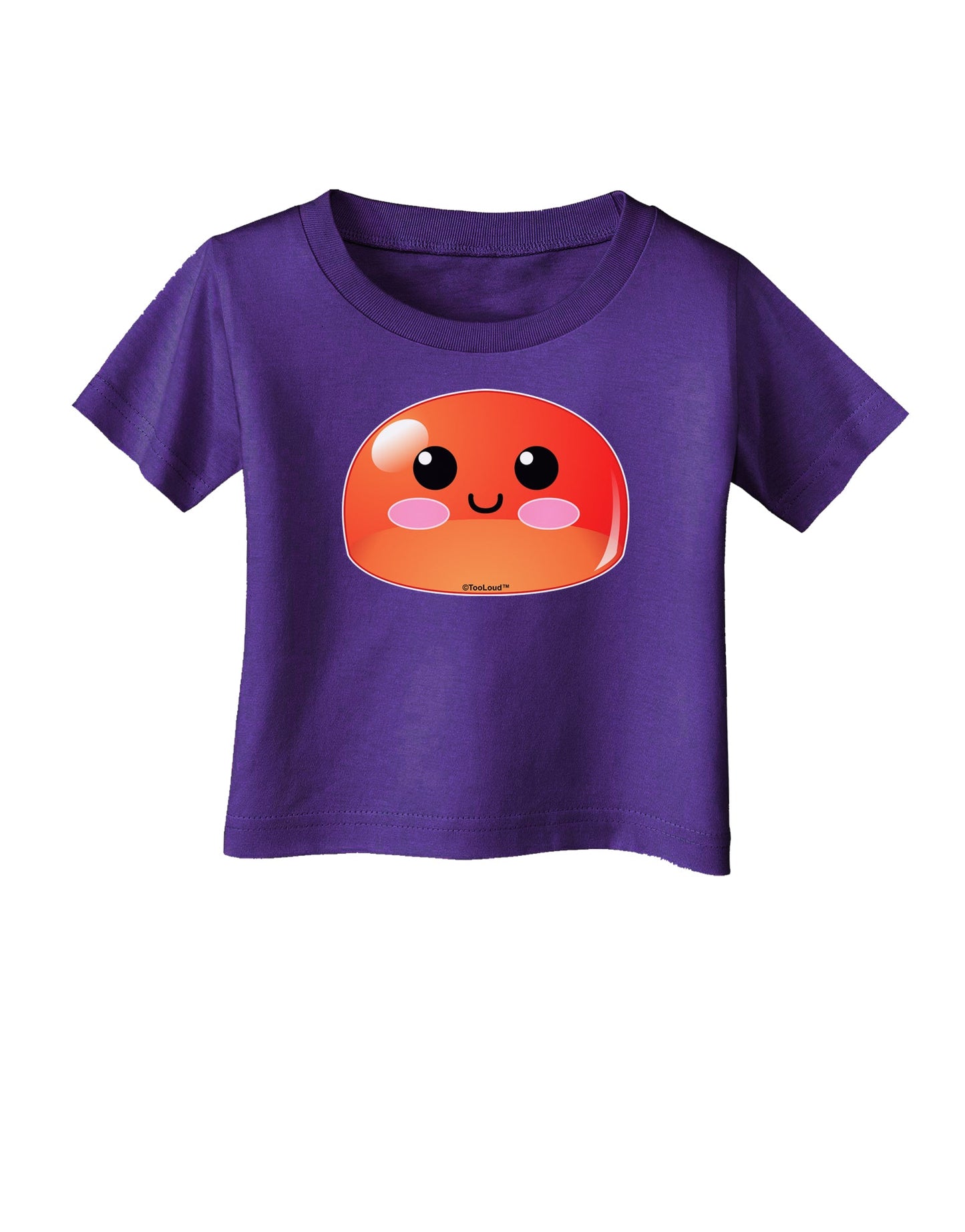 Cute RPG Slime - Red Infant T-Shirt Dark by TooLoud-Infant T-Shirt-TooLoud-Purple-06-Months-Davson Sales