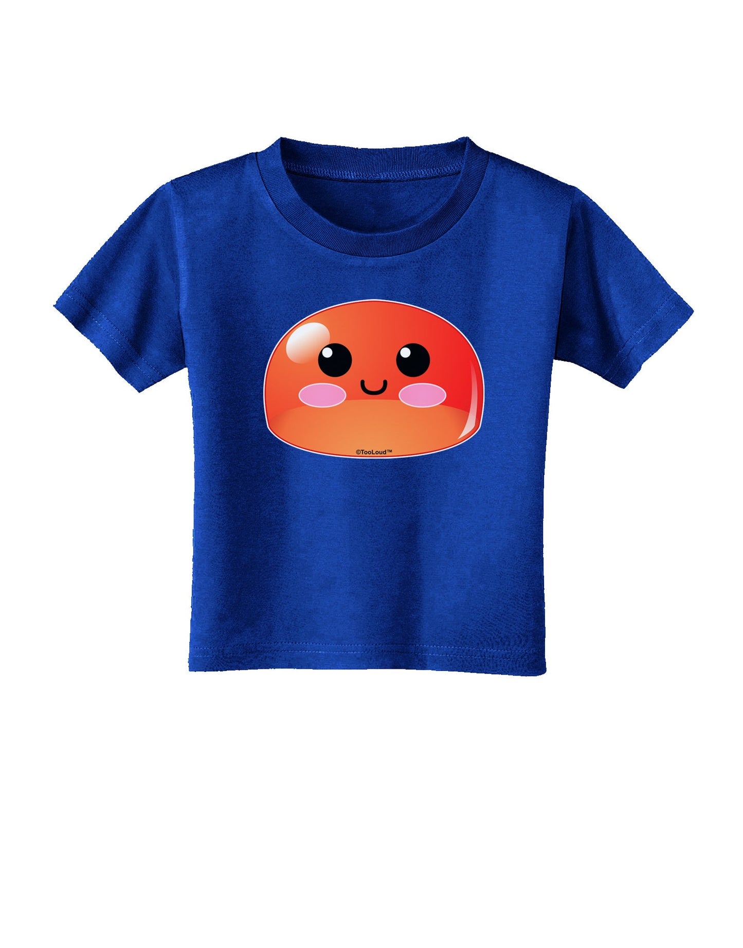 Cute RPG Slime - Red Toddler T-Shirt Dark by TooLoud-Toddler T-Shirt-TooLoud-Royal-Blue-2T-Davson Sales