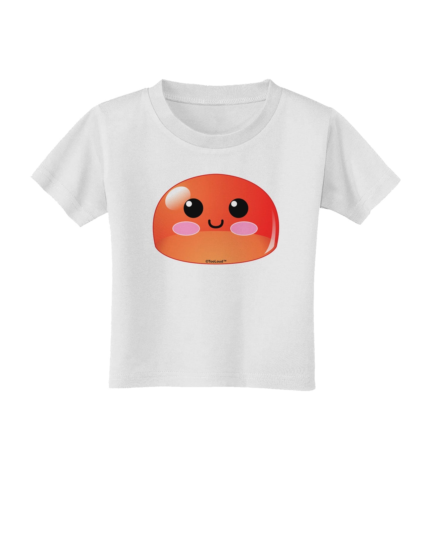 Cute RPG Slime - Red Toddler T-Shirt by TooLoud-Toddler T-Shirt-TooLoud-White-2T-Davson Sales
