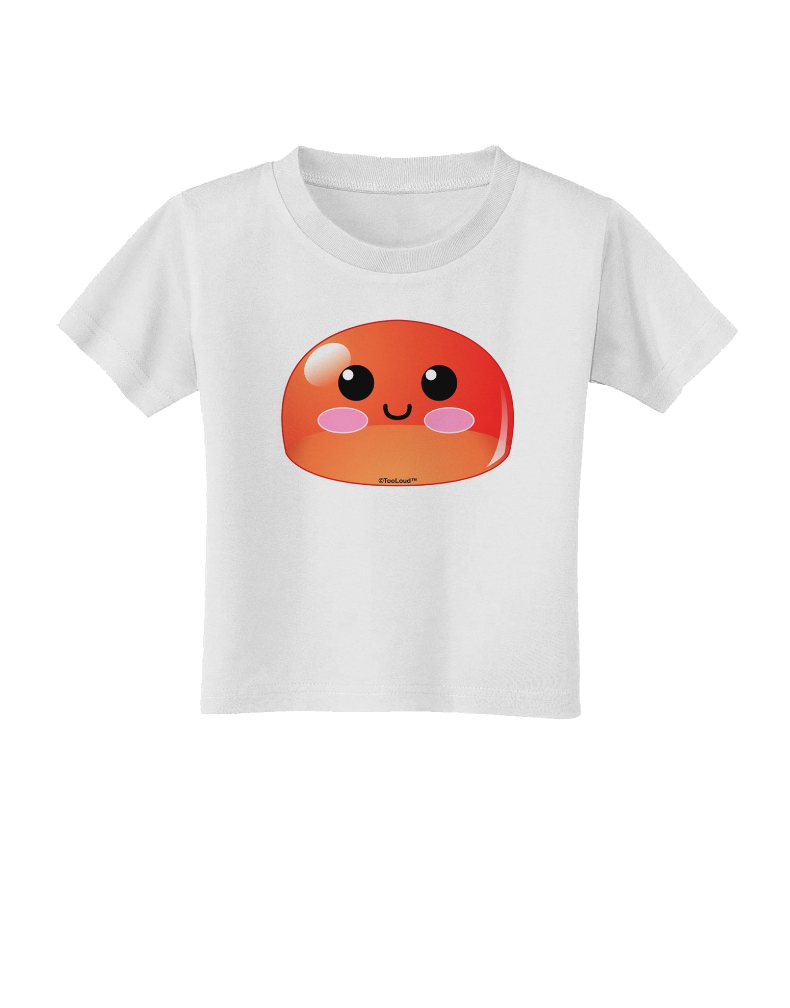 Cute RPG Slime - Red Toddler T-Shirt by TooLoud-Toddler T-Shirt-TooLoud-White-2T-Davson Sales