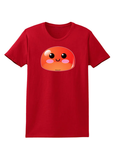 Cute RPG Slime - Red Womens Dark T-Shirt by TooLoud-Womens T-Shirt-TooLoud-Red-X-Small-Davson Sales