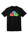 Cute RPG Slime - Trio Adult Dark T-Shirt by TooLoud-Mens T-Shirt-TooLoud-Black-Small-Davson Sales