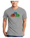 Cute RPG Slime - Trio Adult V-Neck T-shirt by TooLoud-Mens V-Neck T-Shirt-TooLoud-HeatherGray-Small-Davson Sales