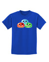 Cute RPG Slime - Trio Childrens Dark T-Shirt by TooLoud-Childrens T-Shirt-TooLoud-Royal-Blue-X-Small-Davson Sales