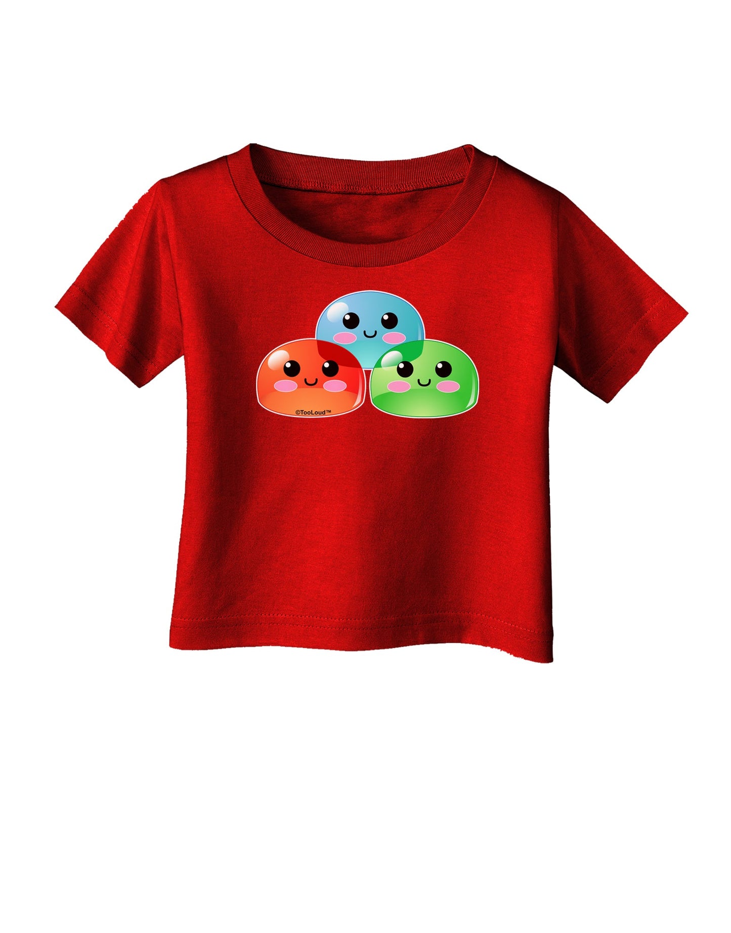 Cute RPG Slime - Trio Infant T-Shirt Dark by TooLoud-Infant T-Shirt-TooLoud-Red-06-Months-Davson Sales