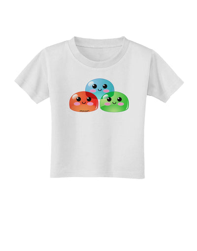 Cute RPG Slime - Trio Toddler T-Shirt by TooLoud-Toddler T-Shirt-TooLoud-White-2T-Davson Sales