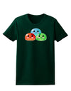 Cute RPG Slime - Trio Womens Dark T-Shirt by TooLoud-Womens T-Shirt-TooLoud-Forest-Green-Small-Davson Sales