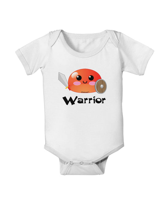 Cute RPG Slime - Warrior Baby Romper Bodysuit by TooLoud-Baby Romper-TooLoud-White-06-Months-Davson Sales