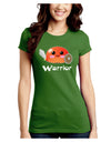 Cute RPG Slime - Warrior Juniors Crew Dark T-Shirt by TooLoud-T-Shirts Juniors Tops-TooLoud-Kiwi-Green-Juniors Fitted X-Small-Davson Sales