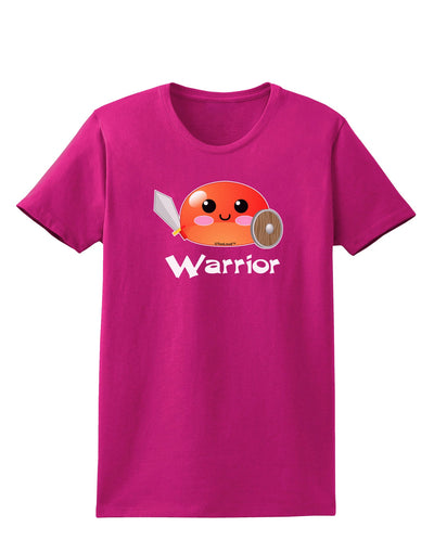 Cute RPG Slime - Warrior Womens Dark T-Shirt by TooLoud-Womens T-Shirt-TooLoud-Hot-Pink-Small-Davson Sales