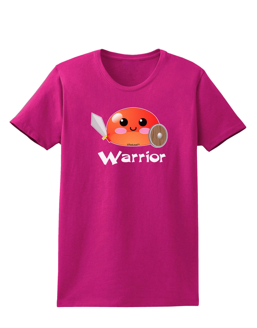 Cute RPG Slime - Warrior Womens Dark T-Shirt by TooLoud-Womens T-Shirt-TooLoud-Black-X-Small-Davson Sales