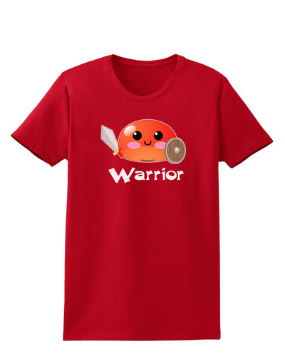 Cute RPG Slime - Warrior Womens Dark T-Shirt by TooLoud-Womens T-Shirt-TooLoud-Red-X-Small-Davson Sales