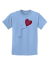 Cute Red Heart Balloon Childrens T-Shirt-Childrens T-Shirt-TooLoud-Light-Blue-X-Small-Davson Sales