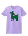 Cute Red and Green Rudolph - Christmas Womens T-Shirt by TooLoud-Womens T-Shirt-TooLoud-Lavender-X-Small-Davson Sales