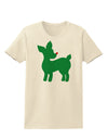 Cute Red and Green Rudolph - Christmas Womens T-Shirt by TooLoud-Womens T-Shirt-TooLoud-Natural-X-Small-Davson Sales