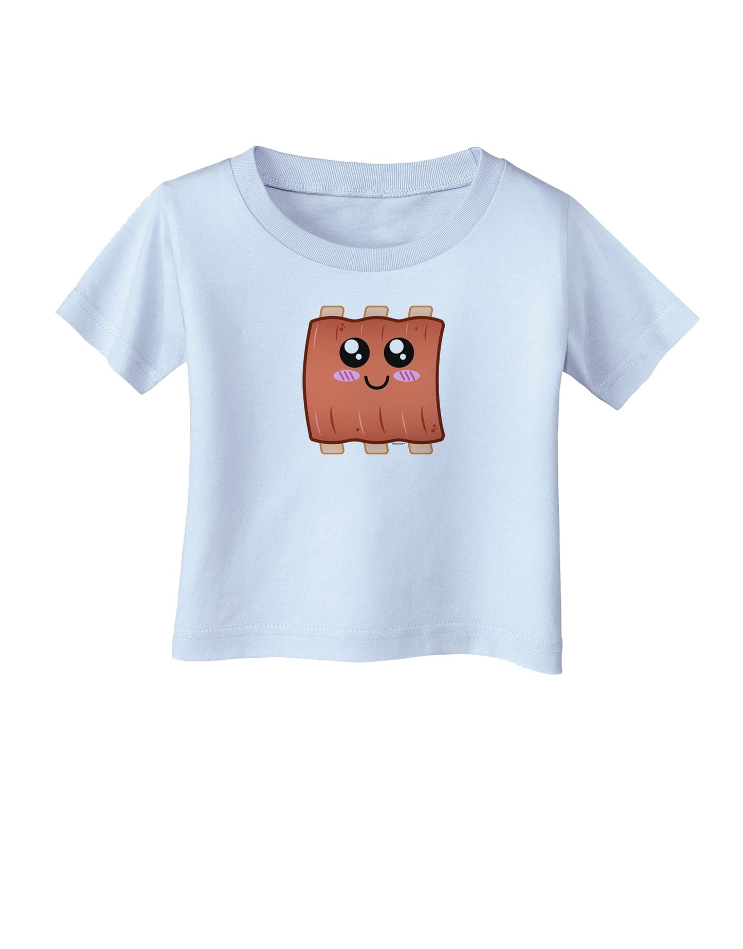Cute Ribs Infant T-Shirt-Infant T-Shirt-TooLoud-Light-Blue-06-Months-Davson Sales