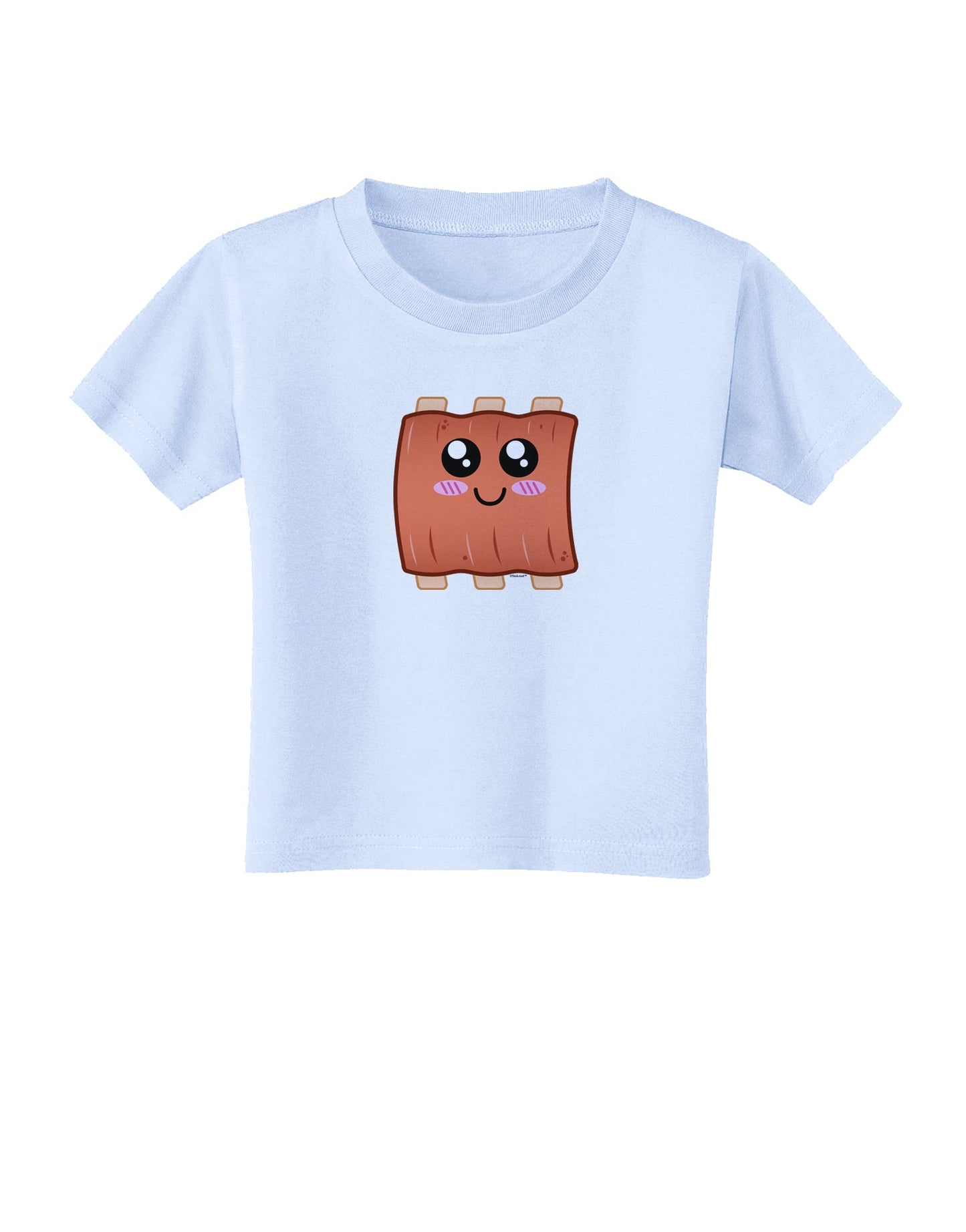 Cute Ribs Toddler T-Shirt-Toddler T-Shirt-TooLoud-Light-Blue-2T-Davson Sales