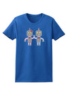 Cute Robot Love Womens Dark T-Shirt-TooLoud-Royal-Blue-X-Small-Davson Sales