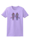 Cute Robot Love Womens T-Shirt-Womens T-Shirt-TooLoud-Lavender-X-Small-Davson Sales