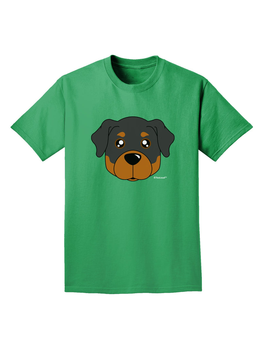 Cute Rottweiler Dog Adult Dark T-Shirt by TooLoud-Mens T-Shirt-TooLoud-Purple-Small-Davson Sales