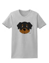 Cute Rottweiler Dog Womens T-Shirt by TooLoud-Womens T-Shirt-TooLoud-AshGray-X-Small-Davson Sales