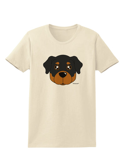 Cute Rottweiler Dog Womens T-Shirt by TooLoud-Womens T-Shirt-TooLoud-Natural-X-Small-Davson Sales