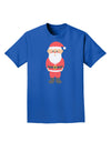 Cute Santa Claus Christmas Adult Dark T-Shirt-Mens T-Shirt-TooLoud-Royal-Blue-Small-Davson Sales