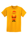 Cute Santa Claus Christmas Childrens T-Shirt-Childrens T-Shirt-TooLoud-Gold-X-Small-Davson Sales